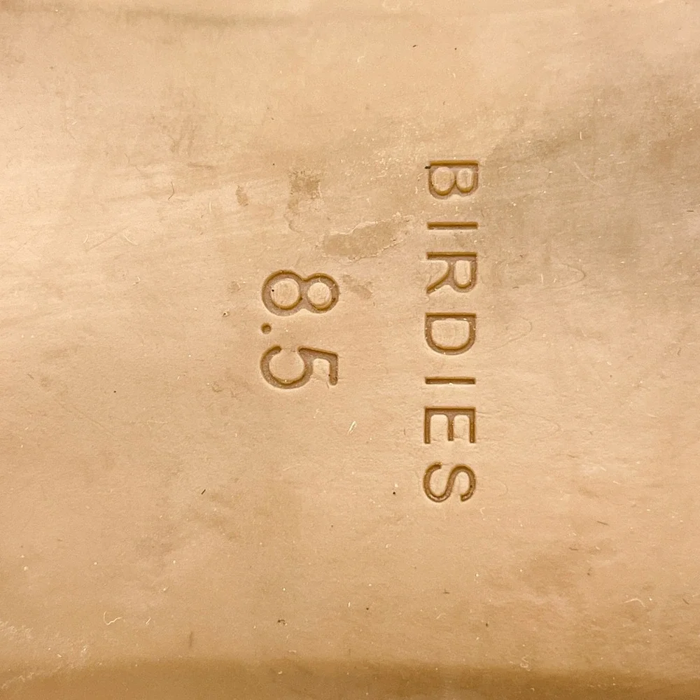 Birdies Womens 8.5 The Starling Smoking Slipper Loafers Tan Leather Chic Preppy